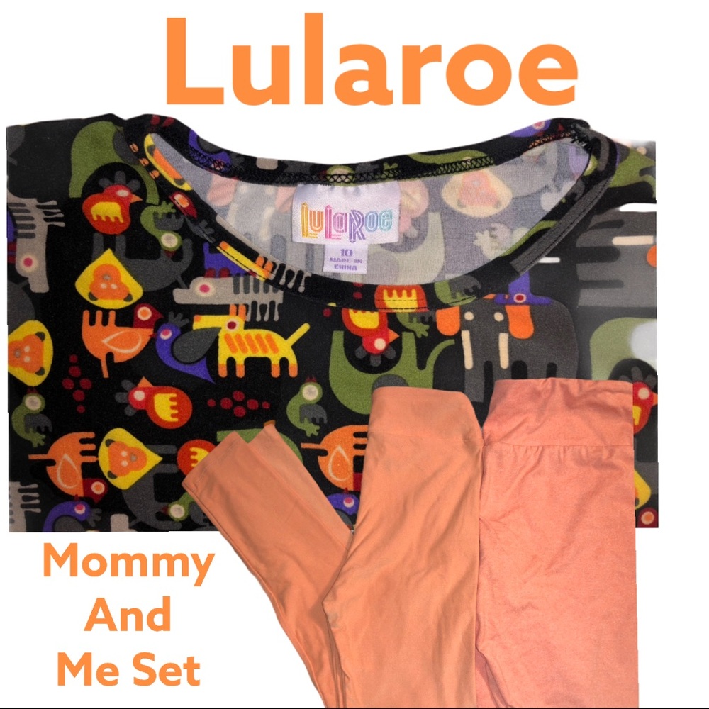 Lularoe Mommy and Me set